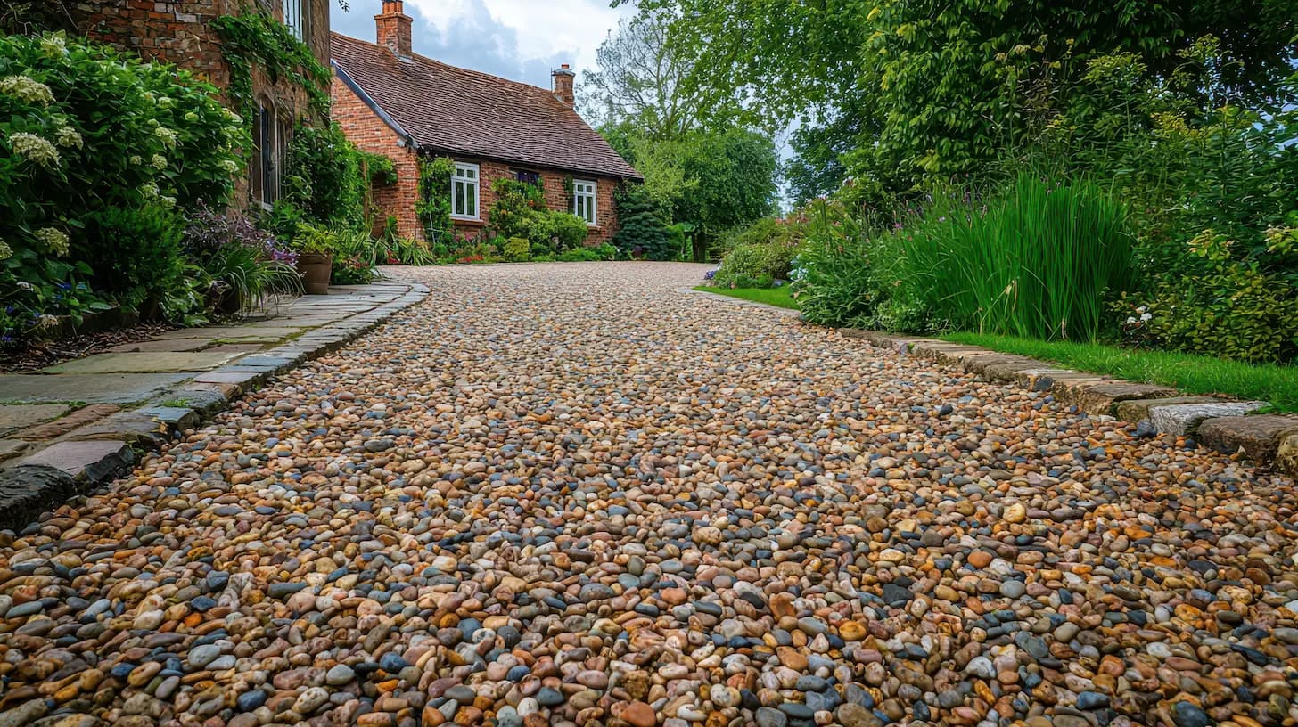 Landscape bed and driveway weed control service in Richmond VA